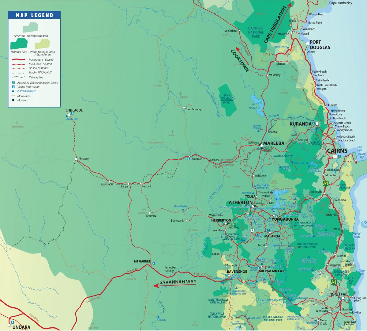 Visitor Resources - Atherton Tablelands